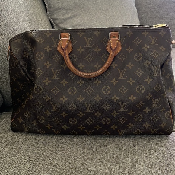 Louis Vuitton LV Hand Bag Speedy 40 Brown Monogram MB0931 - Picture 3 of 8